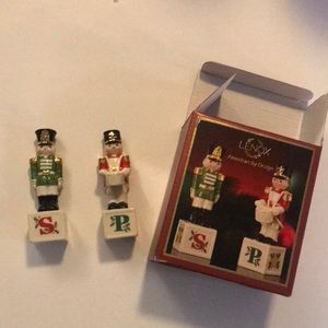 Lenox Salt and Pepper Shaker - toy soldiers